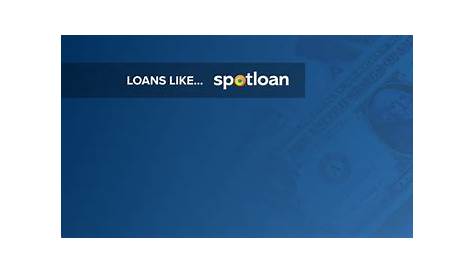 Сайты, такие как Spotloan, предоставляют краткосрочные кредиты до зарплаты для людей с ограниченными возможностями.