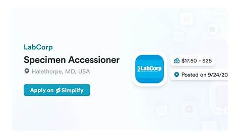 Labcorp Specimen Accessioner Pay в Монтгомери, штат Алабама, США