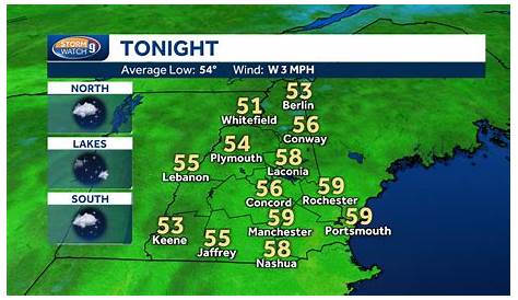 Wmur Weather New Hampshireregister2 9 в Твиттере «Хороший вечер, который вы найдете сегодня вечером»