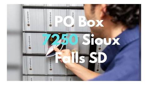 По бокс 7250 Sioux Falls Sd