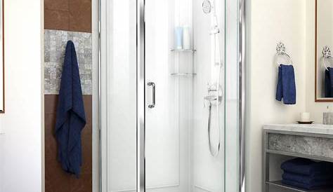 Угловые душевые наборы Menards Athena 42 X 34 Door and Base Kit At