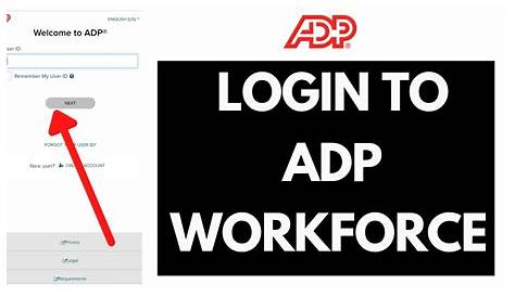 Подписаться на Adp Workforce Log Log Workforce 2021 Workforcenow