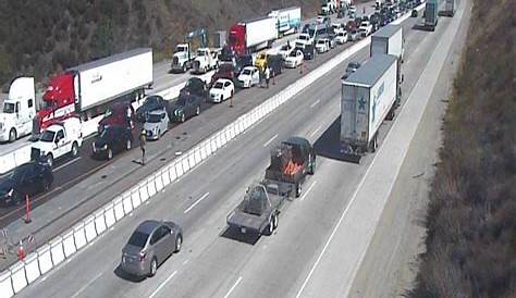 El Cajon Pass Traffic Condition о предупреждениях за неделю с 11 октября по октябрь