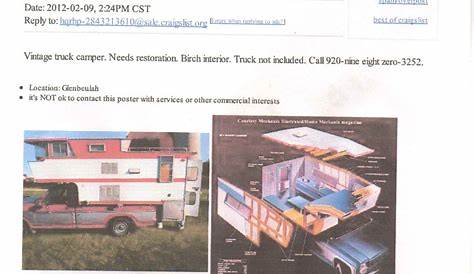 Appleton Wi Craigslist слишком быстро продается в винтажных трейлерах