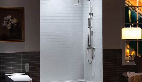 Душевые стены Woodbridge Solid Surface рядом со мной в блоге Diane Luna