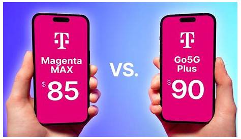 Go5g Plus 55 Vs Magenta Max 55 Tmobile делает его более легким для коммутации и приносит новые 5g