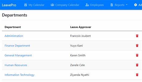 Управление отпусками в Интернете Leavepro для вашей компании сделано просто