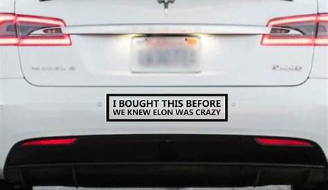 Лучшие стикеры Tesla Motors: Decals