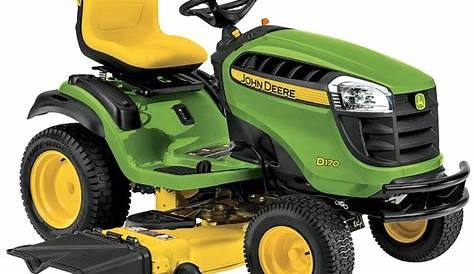 Lowes Mower John Deere D170 25hp Vtwin Hydrostatic 54in Riding Lawn At