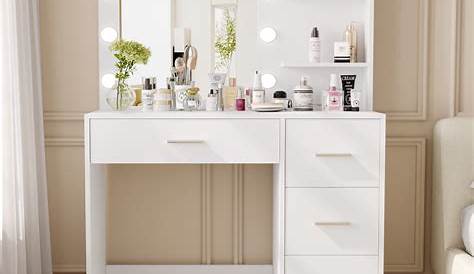 Таблица Vanity Desk Target Table с зеркалом для современного макияжа в спальне