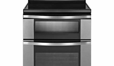 Lowes Oven Whirlpool 30in Smooth Surface 5element 4 2cu Ft 2 5cu Ft Double