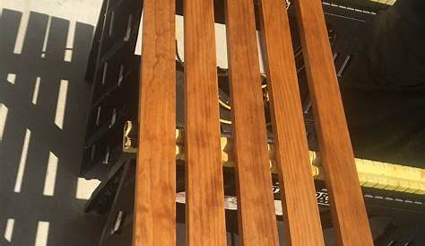 Замена садовой скамейки Oak Slats Etsy