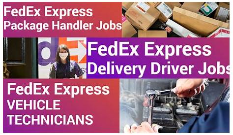 Профессии Fedex Com Express
