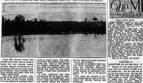 Кентон Каунти разорил газетную фотогалерею Latonia Lakes History