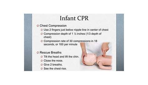 Какие характеристики сжатия грудной клетки для ребенка Ppt Chpter 7 Crdic Emergencies Nd Cpr Powerpoint Presenttion
