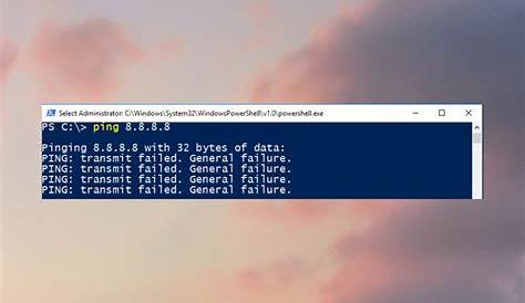 Главная » Новости » Ping Transmit потерпел неудачу. General Failure Fix Windows 11 10 «Filed» Error Youtube