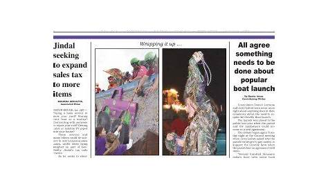 Lafourche Gazette 15 апреля 2015 г.