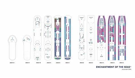 Royal Caribbean Cruise Deck Plans Floor Планировать этаж