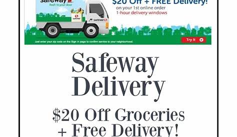 Safeway также предлагает 20 Off 75+ и бесплатные варианты доставки