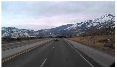 Us Highway 89 Road Conditionstimeline Видео с юга через Logan и Brigham City Utah Youtube