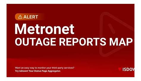 Metronet Outage Map в США и Vers Беспроводная