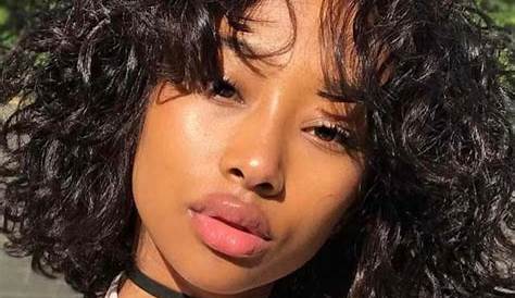 Bob Soft Curlsnewsfeed 35 Lowmaintenance Curly Haircuts Кёрл Бангс