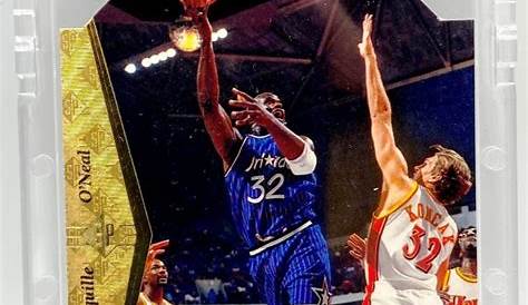 Shaquille O’neal Die 199495 Upper Deck Sp Gold Cut!