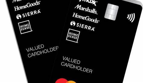 Tjx Rewards Appnotifications® Карточка Маршалла