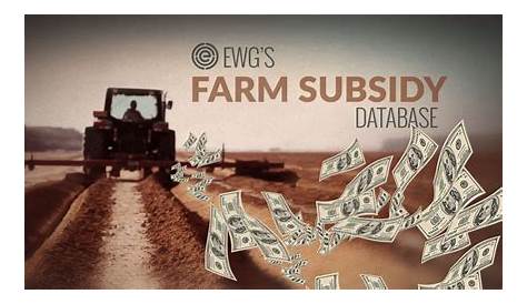 Ewg Farm Subsidy by Zip Code Double Dipping Где оплачиваются субсидии дважды?