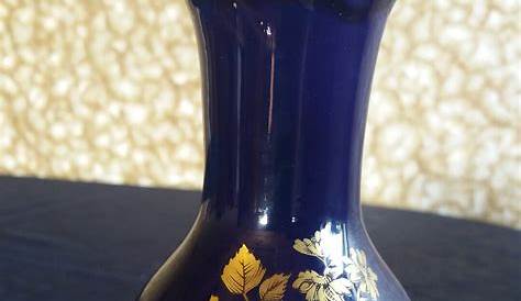 Etsy Vases for Flowers Винтажная фарфоровая фарфоровая эсхтская синяя цветочная ваза в 2020 году