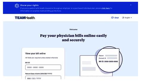 Teamhealth Bill Законодательное руководство по оплате труда