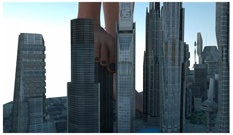 Вставка Giantess City Test 5 от Faterkcx на Девиантарте