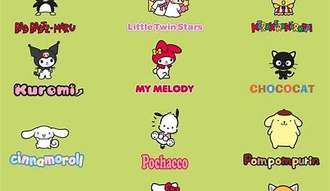 Hello Kitty Friends Имена и фотографии