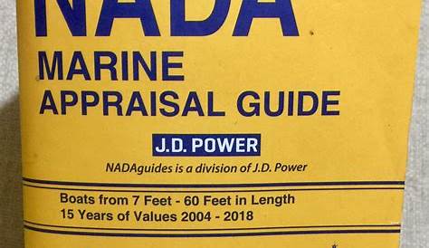 Nada использовала ценообразование на лодках Powerboat Pricing Guide!