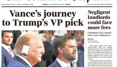 Columbus Dispatch Obituaries Today Газетный редактор подписки