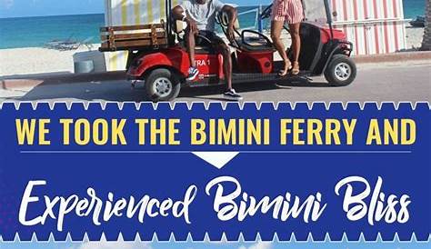 Mm Golf Cart Rental Bimini Мы взяли паром и испытали блаженство Путешествующего ребенка