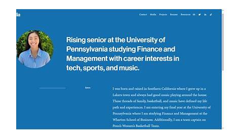 Myportfolio University of Md College Образец заявки для портфолио