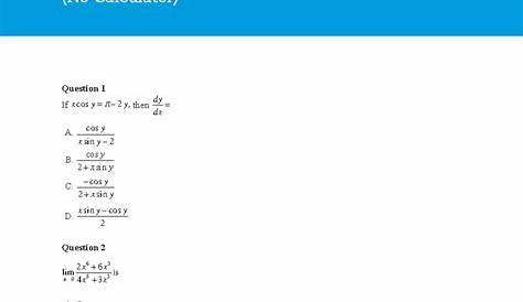 Ap Calc Ab Экзамен Mcq 5 Sessions Ulus Youtube