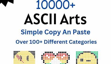 Ascii Twitch Art 100+ — Простая копия и вставка