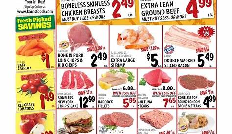 Качественные продукты питания Monroe Ga Weekly Ad Karns Current 05 10 05 16 2022