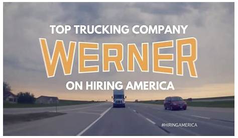 Werner Enterprises открывает ведущую грузовую компанию по найму America Youtube