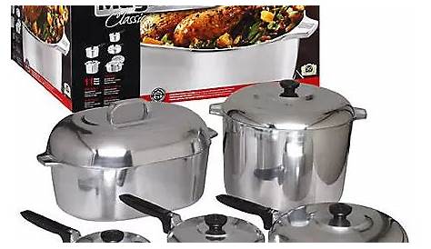 Где купить Magnalite Pots 11 Pc Cookware Set Ghc Country Collection