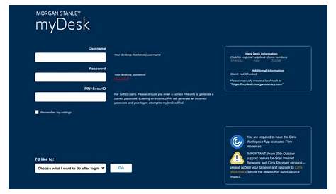 Mydesk Morganstanley Com Stanley Все, что вам нужно знать о гениальности