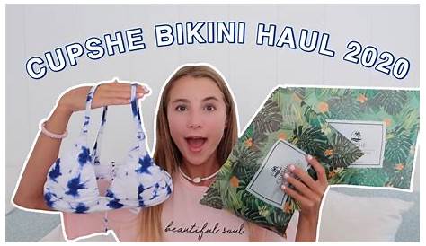 Bikni Haultime Line Cupshe Bikini Try on Haul