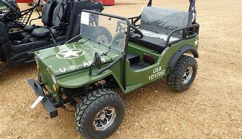 Тракторная подача Golf Cart Gas Powered Jeep тематика Go J M Wood Auction Company Inc.