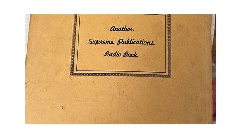 Радио-референция «Реферат» от редкого издателя Ca 1947