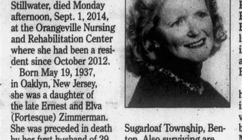 Times Leader Wilkes Barre Pennsylvania Obituaries Элизабет Циммерман Марр Смит 3 сентября 2014