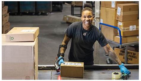 Упаковка для складских рабочих в United Parcel Service Careers