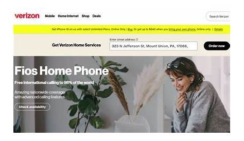 Найти мобильный телефон Verizon Fios Store