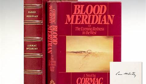 Blood Meridian Word Count Cormac Mccarthy (первое издание)